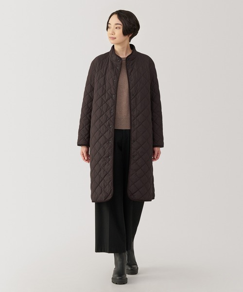 無印良品（MUJI） アウター 婦人 洗える中わたキルティングコート