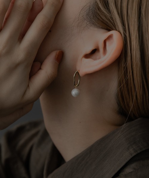 【新品未使用】SMELLY so’　pearl drop pierce ピアス SMELLY so' pearl drop pierce レディース