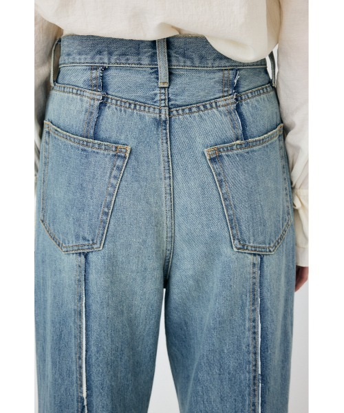 パンツ MOUSSY 2WAY REMAKE BAGGY MOUSSY（マウジー）の「2WAY REMAKE BAGGY（デニムパンツ）」 - WEAR