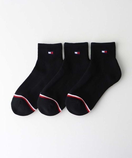 TOMMY HILFIGER（トミー・ヒルフィガー） 靴下 「3足セット」TOMMY