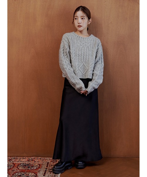 Stylevoice for xxx（スタイルヴォイスフォー） ニット セーター 「yui