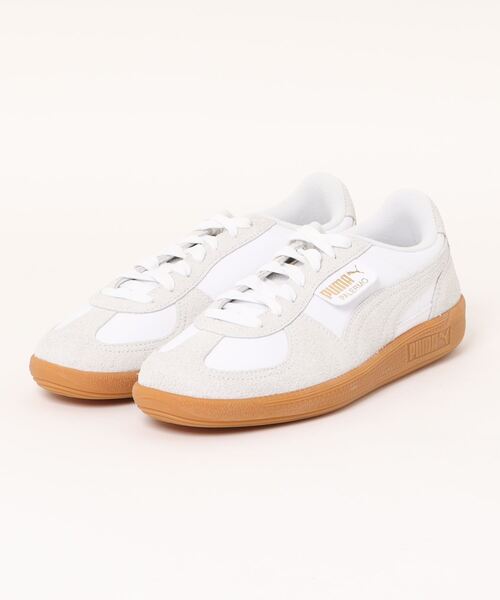 【新品❗️】プーマ　ユニセックスパレルモ スケート スニーカーホワイト23.5 PUMA スニーカー プーマ ユニセックス パレルモ スケート メンズ