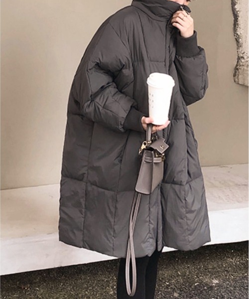 BLANC FICELLE ダウンコート ダウンジャケット 中綿 ロングコート