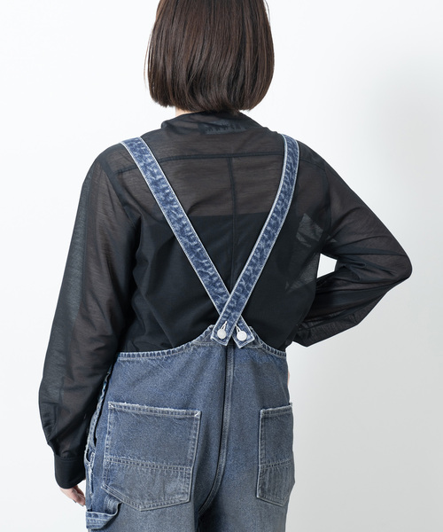 Bonum サロペット オーバーオール デニムサロペット レディース