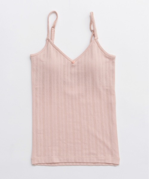 MAISON SPECIAL（メゾンスペシャル） キャミソール Cup In Jersey Lace