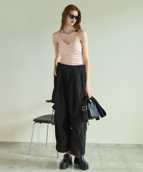 MAISON SPECIAL（メゾンスペシャル） キャミソール Cup In Jersey Lace