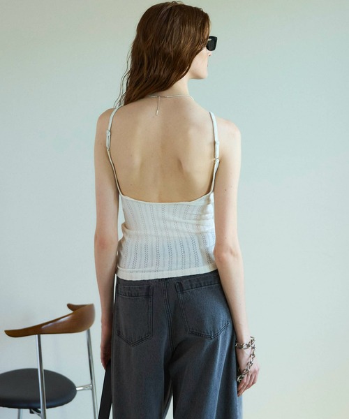 maison special レースキャミソール MAISON SPECIAL（メゾンスペシャル） キャミソール Lingerie Camisole