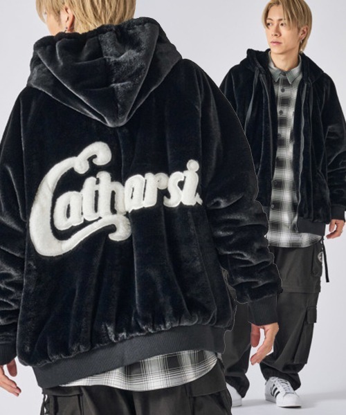 RE730 ブルゾン アウター 「RE730」もこもこ フェイクファー ブルゾン