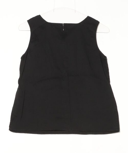 theory luxe◆ボウタイ/ノースリーブブラウス/38/ポリエステル/BLK/無地/03-3308233-050-038 theory luxe 「theory luxe」 ノースリーブブラウス 38 ブラック