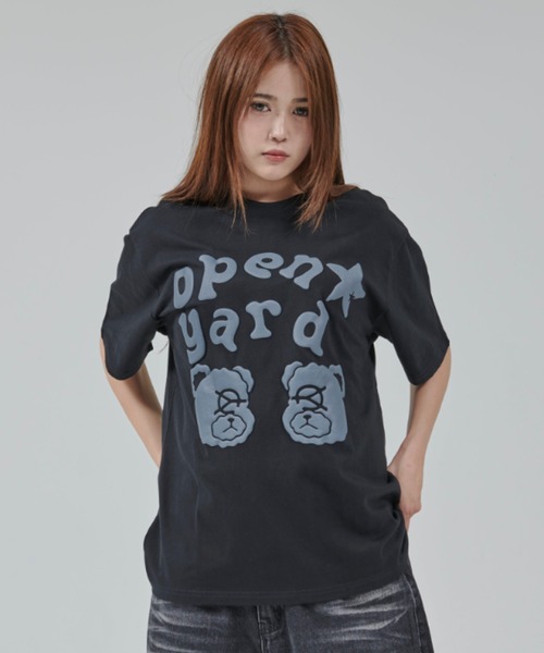 tシャツ 「OY/オーワイ」 EMBOSS ODOLLY TEE/エンボスオードリー半袖Tシャツ レディース メンズ