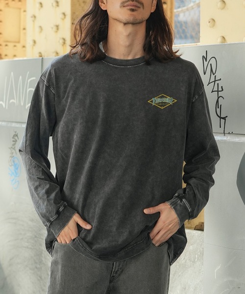 THRASHER（スラッシャー） tシャツ POWDER BREACH L/S T-SHIRTS
