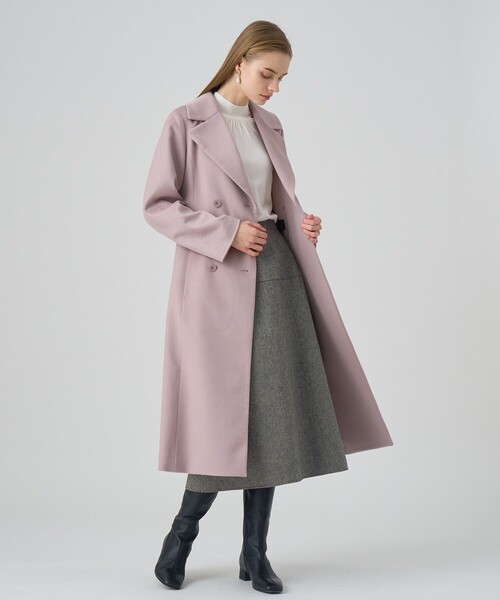 アナイスカート Eternal Line 2025】トリアセサテンバックフレア スカート