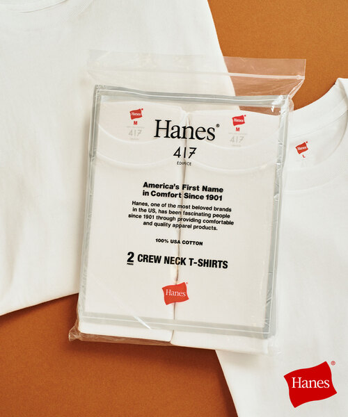 Hanes tシャツ ”2枚セット” HANES / ヘインズ417別注 New US
