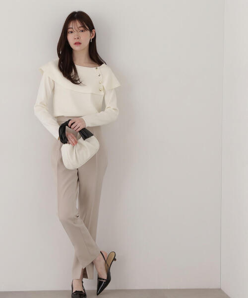 PROPORTION BODY DRESSING - プロポーション   ケープリブニット　新品 楽天市場】【SALE／50%OFF】バックリボンリブニット PROPORTION