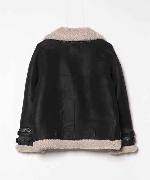 FRAY I.D（フレイ・アイディー） ライダースジャケット 0 ブラック