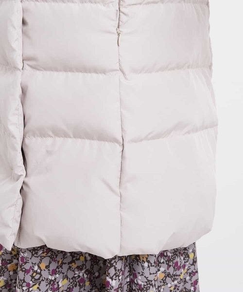 「OFUON」 ダウンコート 38 ベージュ レディース_画像3