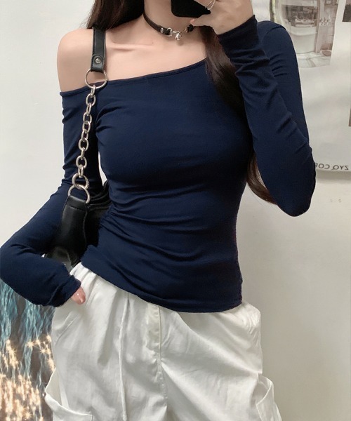 tシャツ ワンショルダーロンT レディース : ZOZOTOWN Yahoo!店 - 通販
