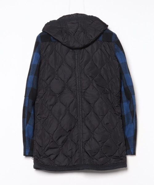 DIESEL BLACK GOLD 「DIESEL GOLD」 チェック柄ブルゾン 46 ブルー 
