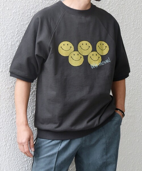 SHIPS any tシャツ 「SHIPS any別注」athletic wear MASON: スマイル