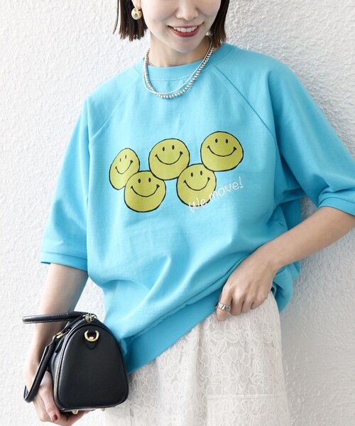 SHIPS any tシャツ 「SHIPS any別注」athletic wear MASON: スマイル