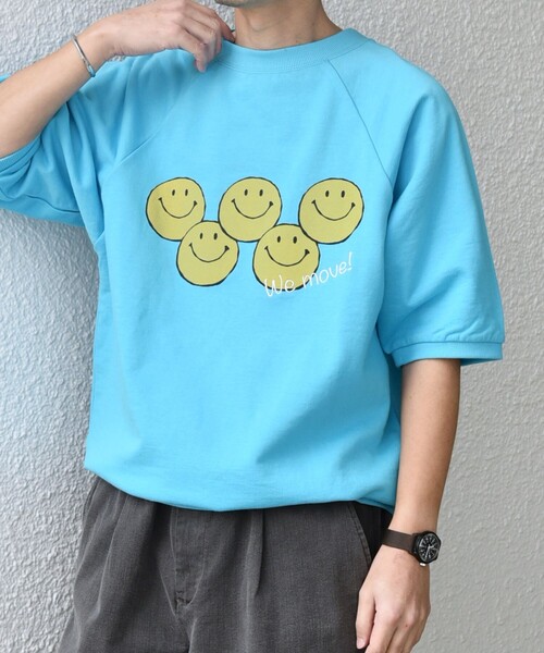 SHIPS any tシャツ 「SHIPS any別注」athletic wear MASON: スマイル
