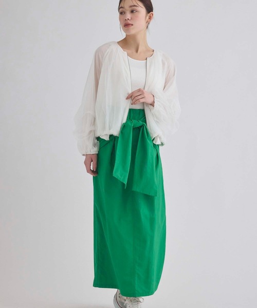 Edit Sheen（エディットシーン） スカート 「2025SS」腰巻風ロング