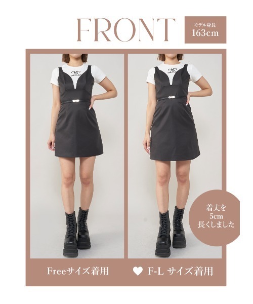 Darich ウエストベルトナイロンサロペット ダーリッチ Darich ウエストベルトナイロンサロペット