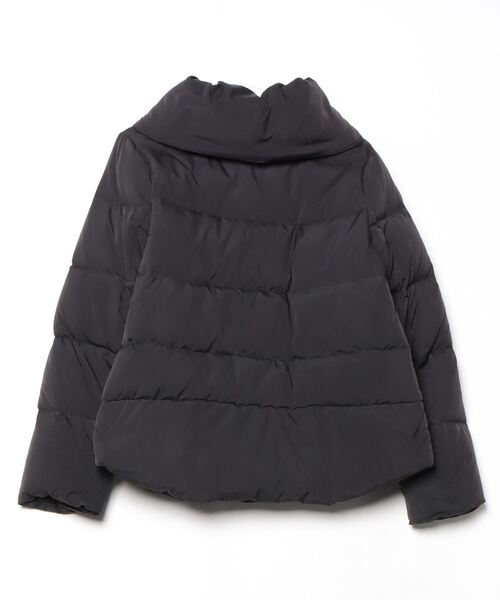 極美品＊サニーレーベル パデッドダウンジャケット Fブラック 黒 ショート丈 URBAN RESEARCH Sonny Label ダウンジャケット 38 ブラック レディース