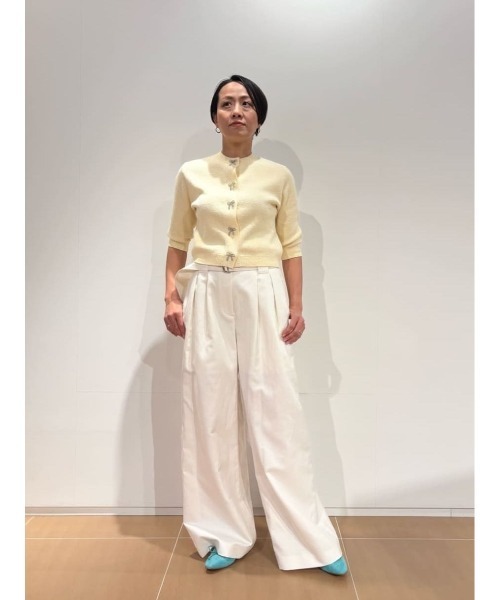 DT♪ COLONIA シルクとリネンのワイドパンツ 関税込 TSUMU / STAFF STYLING｜ESTNATION ONLINE STORE