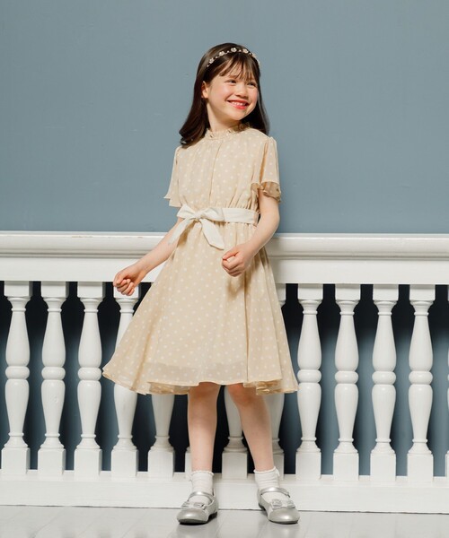 ワンピース 「110-140cm」アメリドット キッズ 子供服 女の子 