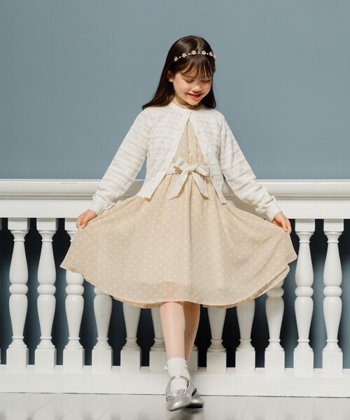 組曲（KUMIKYOKU） ワンピース 「110-140cm」アメリドット ワンピース