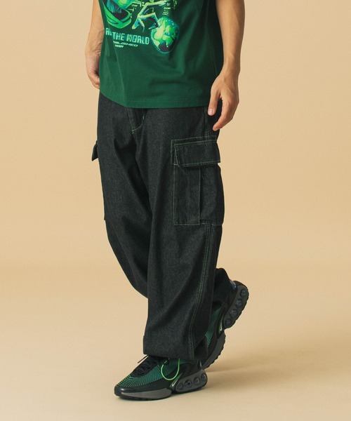 XLARGE（エクストラ ラージ） ジーンズ COLOR STITCHED DENIM CARGO