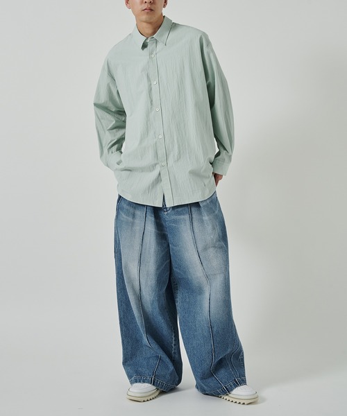 KHOKI 25SS ワイドレッグパンツ KHOKI 25SS ワイドレッグパンツ パンツ