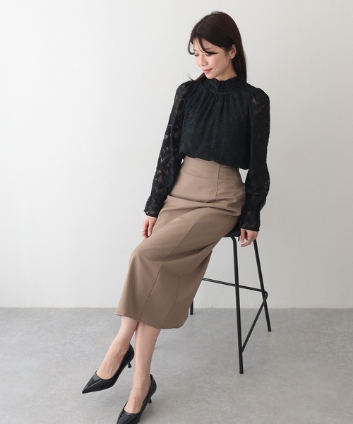 Lace Ladies（レースレディース） ロング スカート バックレースアップ