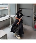 ワイドパンツ スウェットパンツ ジャージ do...の詳細画像2