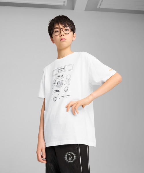 PUMA tシャツ プーマ ボーイズ x ハリーポッター リラックス