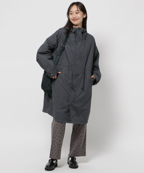 niko and…（ニコアンド） モッズコート MEDIUM カーキ レディース