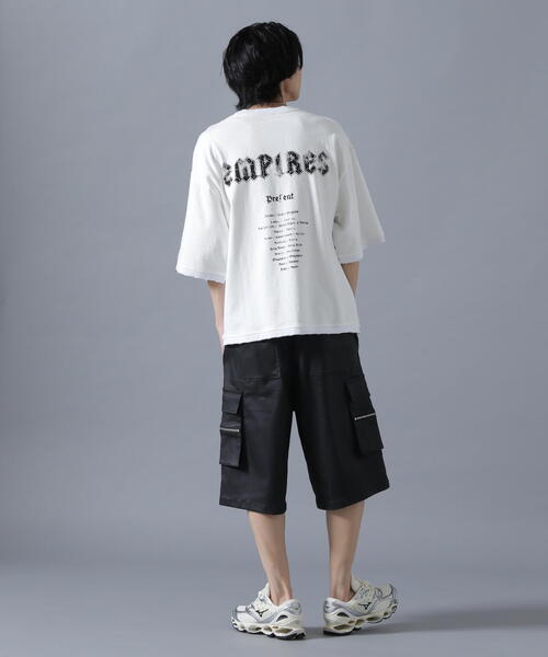 DankeSchon SWITCH S/S TEE Tシャツ ホワイト DANKE SCHON tシャツ DankeSchon/ダンケシェーン/SWITCH S/S TEE