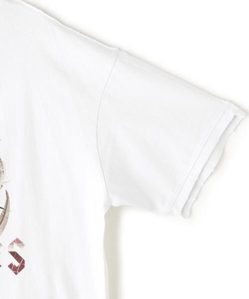 DankeSchon SWITCH S/S TEE Tシャツ ホワイト DANKE SCHON tシャツ DankeSchon/ダンケシェーン/SWITCH S/S TEE