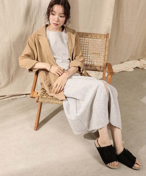 Paris Texas【関税送料込】パイソンプリントフラットサンダル SALE 30%OFF】[JSF-24SS01]J&S FRANKLIN EQUIPMENT(ジェイアンド
