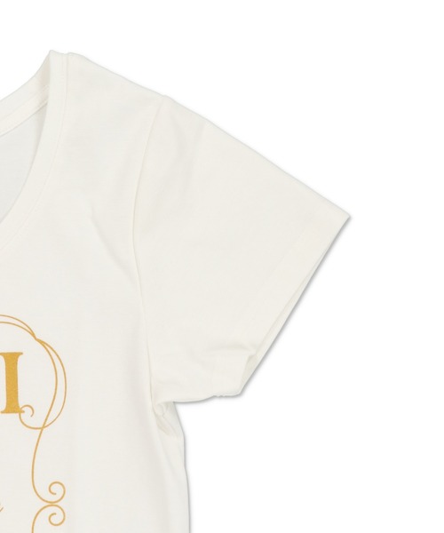 d.i.a ピチT 平成 ギャル ゴールドプリント カットソー 80%OFF】平成ギャルTシャツ/ゴールドロゴ | SPINNS WEB STORE