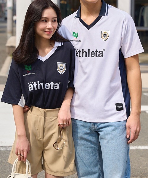 グランドホールセール 「 tシャツ ATHLETA athleta メンズ レディース 」ゲームシャツ ウェア