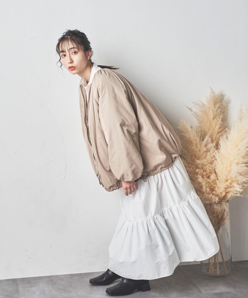 「Droite lautreamont」 ブルゾン S ベージュ レディース_画像3