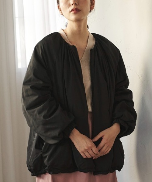 「Droite lautreamont」 ブルゾン S ベージュ レディース_画像8