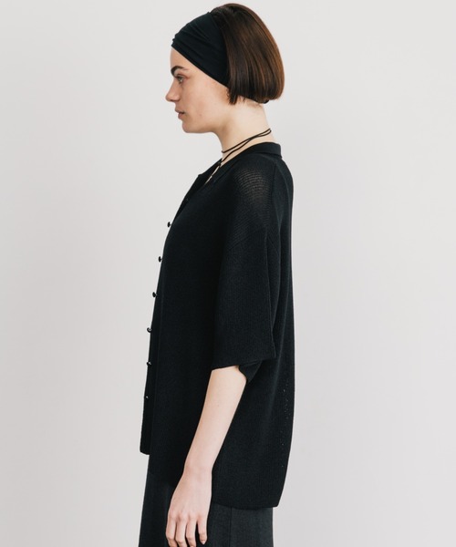 ブラウス シャツ ACETATE KNIT SHIRTS/アセテートニットシャツ レディース ACETATE KNIT SHIRTS/アセテートニットシャツ（シャツ/ブラウス