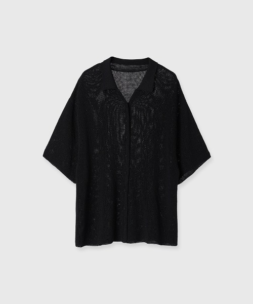 ブラウス シャツ ACETATE KNIT SHIRTS/アセテートニットシャツ レディース CREDONA ブラウス シャツ ACETATE KNIT SHIRTS/アセテートニット