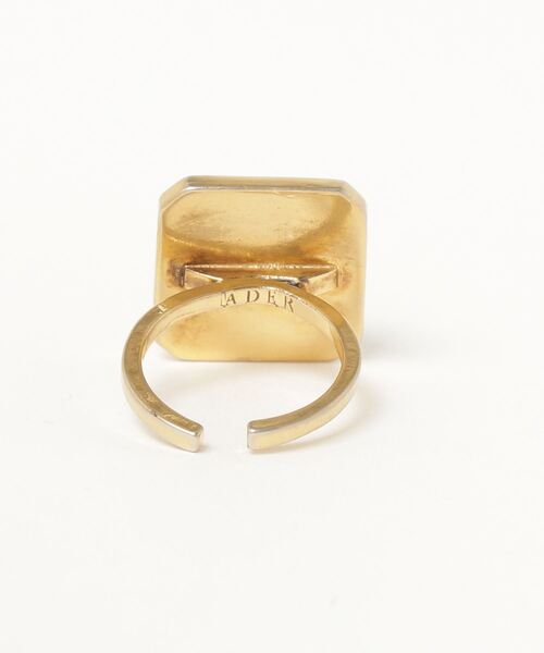 ADER.bijoux 「ADER」 リング 9号 イエローゴールド レディース