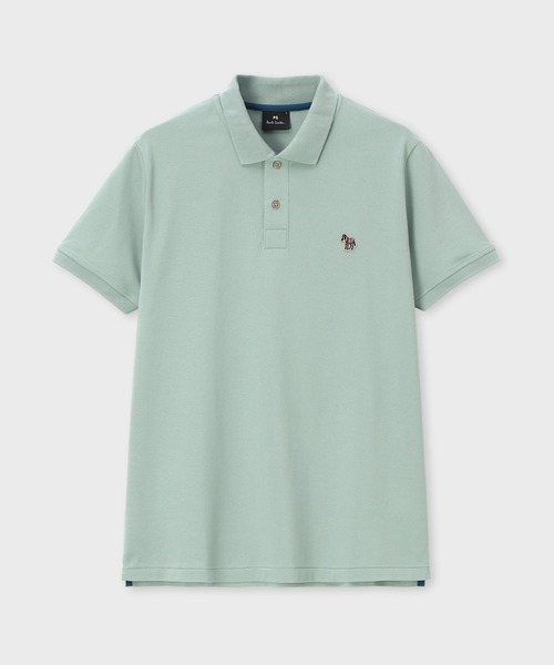 Paul Smith - どら　新品限定品☆PS ポール・スミス【GOLF】ポロシャツ☆L☆レッド Sports Stripe Zebra” ポロシャツ