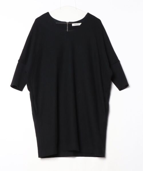 【ADORE】長袖ワンピース　ブラック　36号　新品未使用 ADORE（アドーア） 長袖ワンピース 36 ブラック レディース : ZOZOTOWN