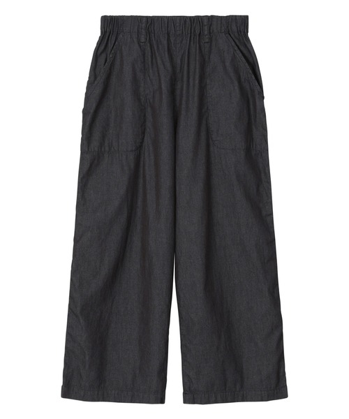 Plantation デニムワイドパンツ Plantation（プランテーション） ワイドパンツ パンツ (S)ライトオンス